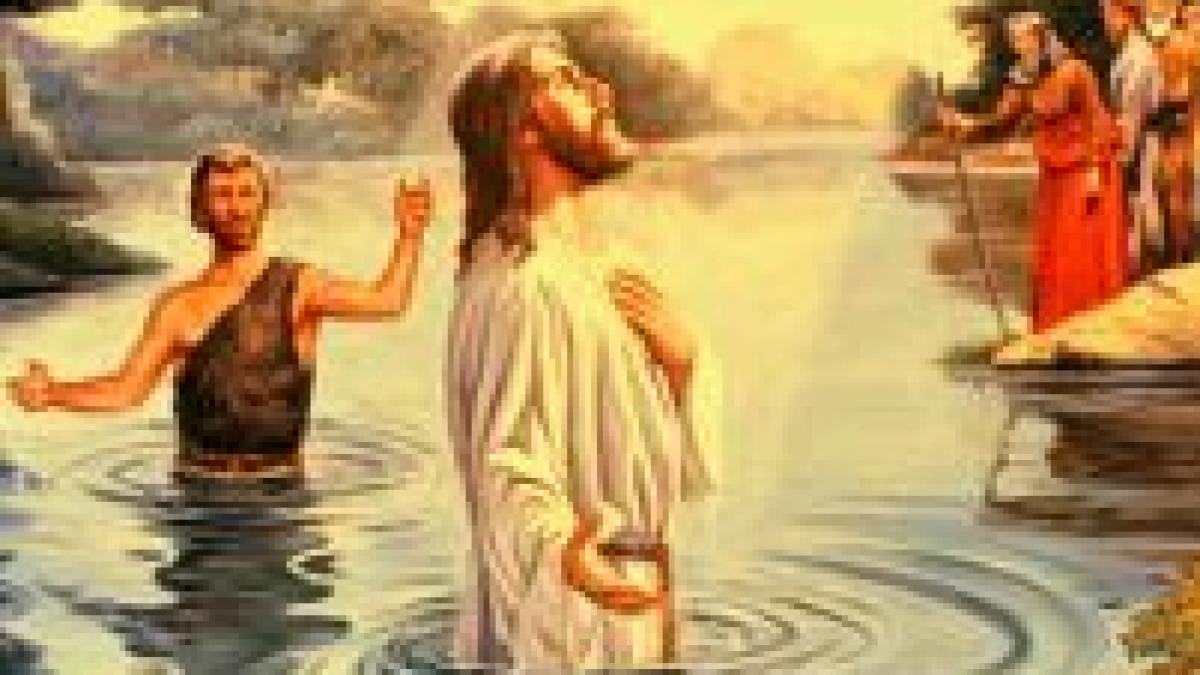 credinciosii au sarbatorit botezul domnului