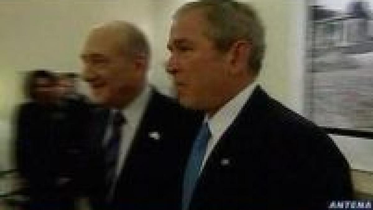 george bush iranul este o amenintare mondiala