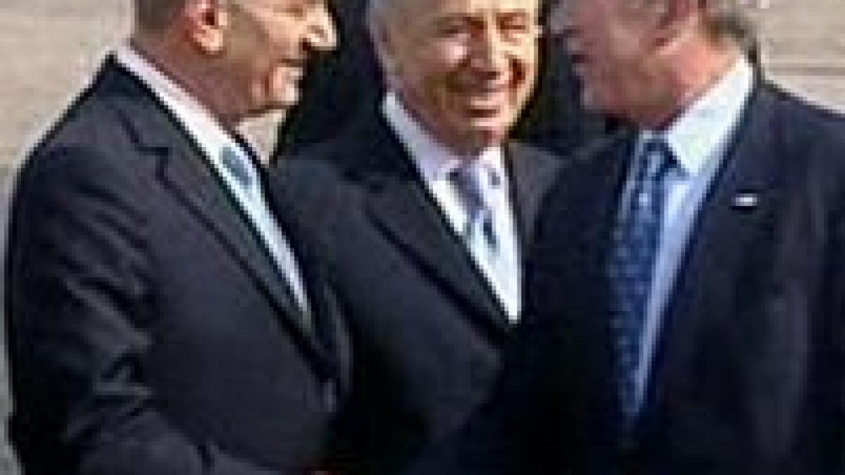 bush tratatul de pace israeliano palestinian va fi semnat pana la sfarsitul anului video