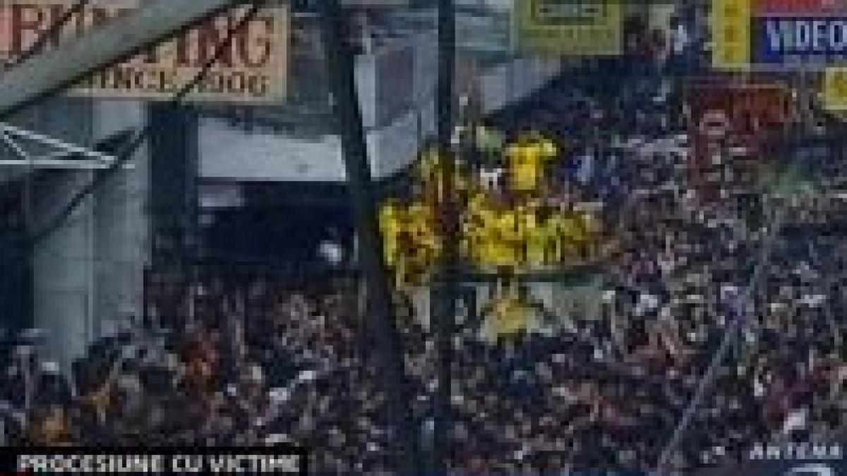 filipine procesiune religioasa cu urmari tragice video