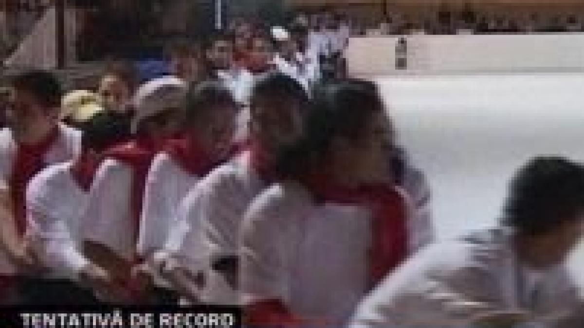 mexic cel mai lung lant uman format din patinatori