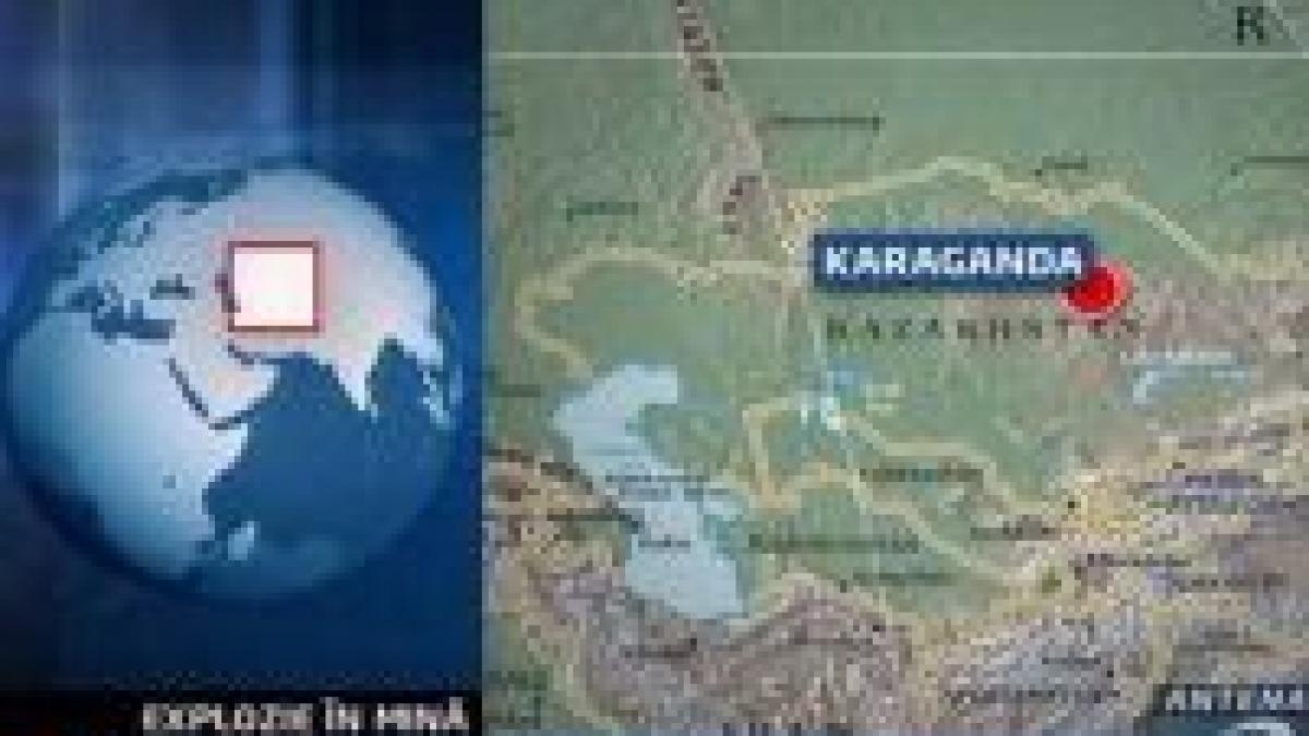 explozie puternica intr o mina din kazahstan cel putin 7 morti