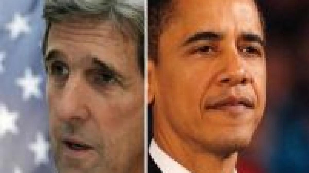 sua barack obama a primit sprijinul lui john kerry fost candidat la presedintie video