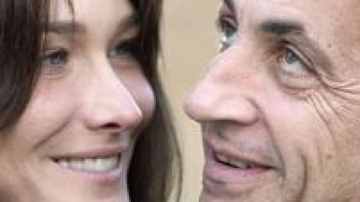 presa franceza sarkozy si bruni s au casatorit joia trecuta galerie foto