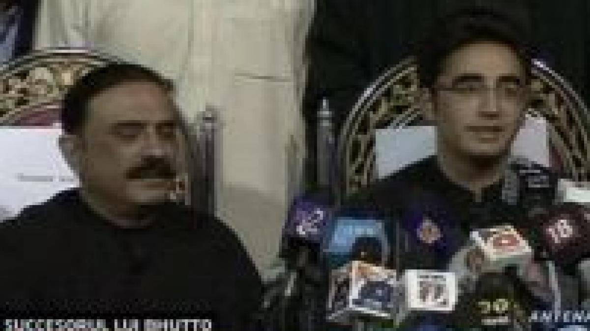 sosirea fiului lui bhutto la oxford mobilizeaza scotland yard