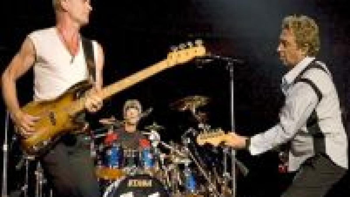 britanicii de la the police ar putea concerta in romania