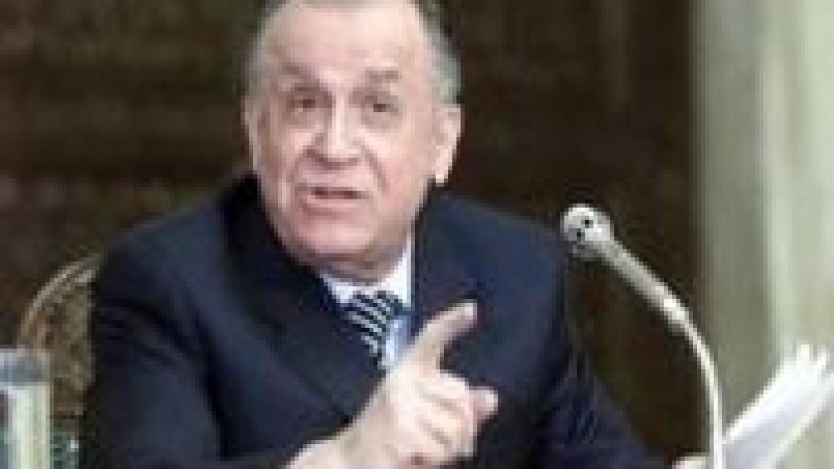 ion iliescu nu ar fi trebuit desfiintata comisia de la cotroceni
