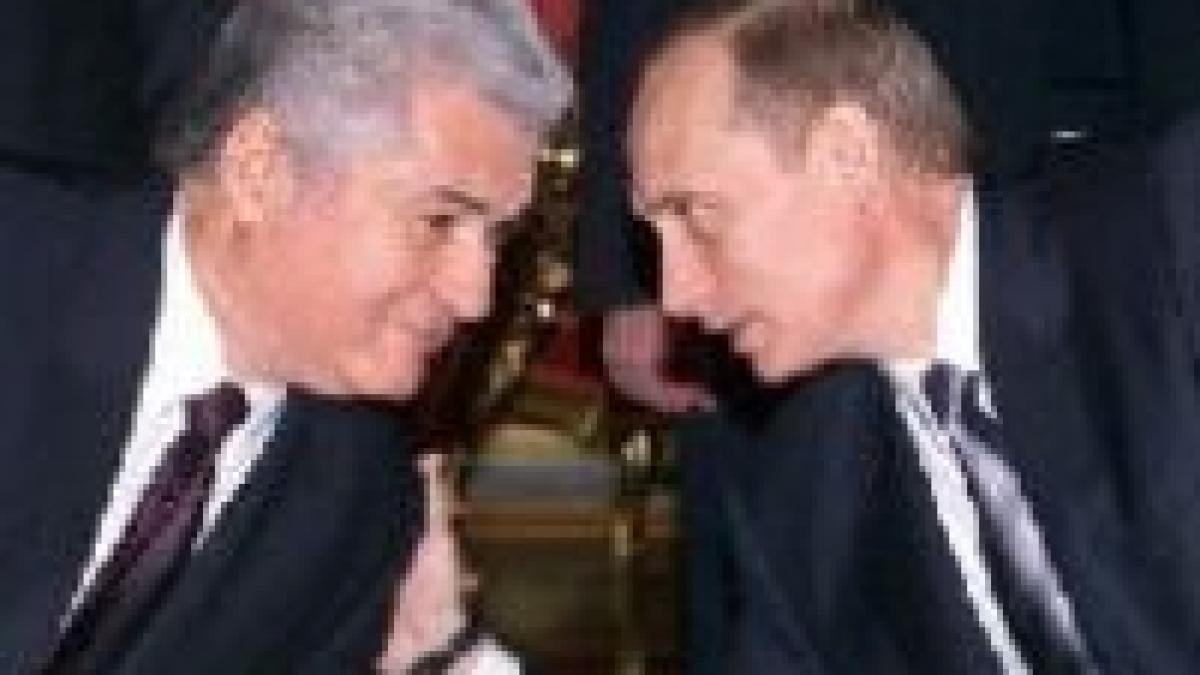 kremlinul tine secrete subiectele de discutie dintre putin si voronin