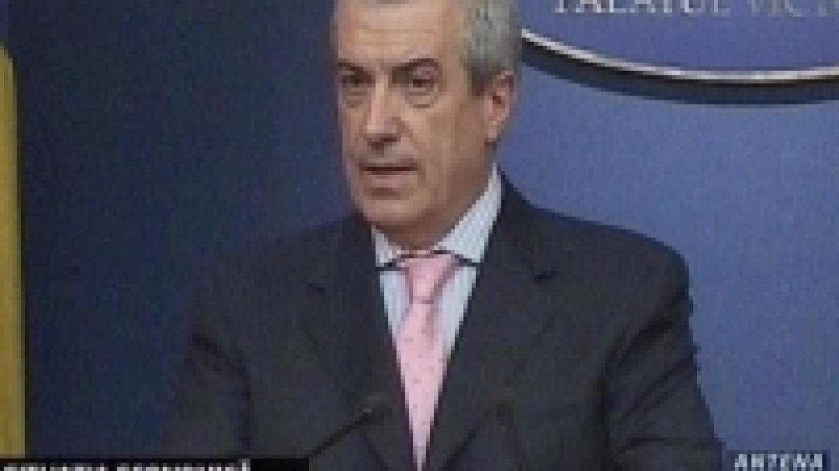tariceanu am fi avut mai multe investitii daca nu erau scandaluri intre palate