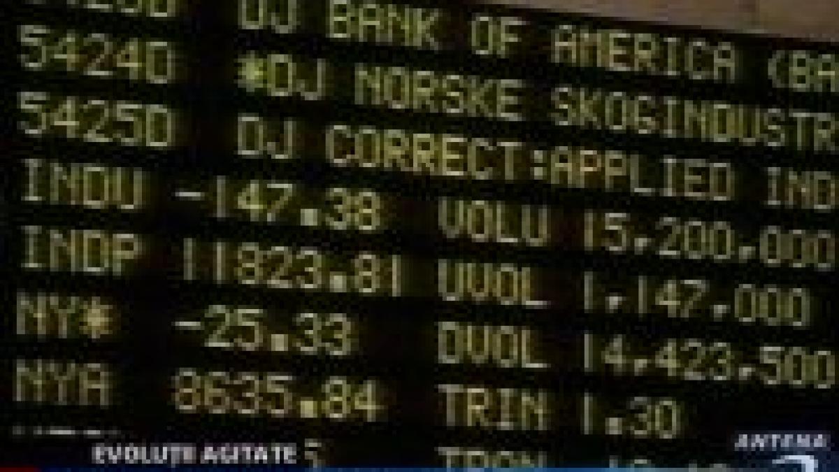 evolutii contradictorii pe pietele financiare ale lumii