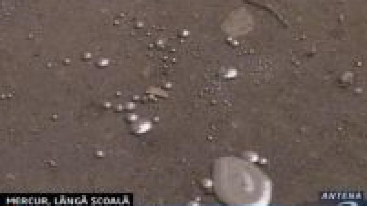 ploiesti peste trei litri de mercur varsati pe strada in fata unei gradinite video