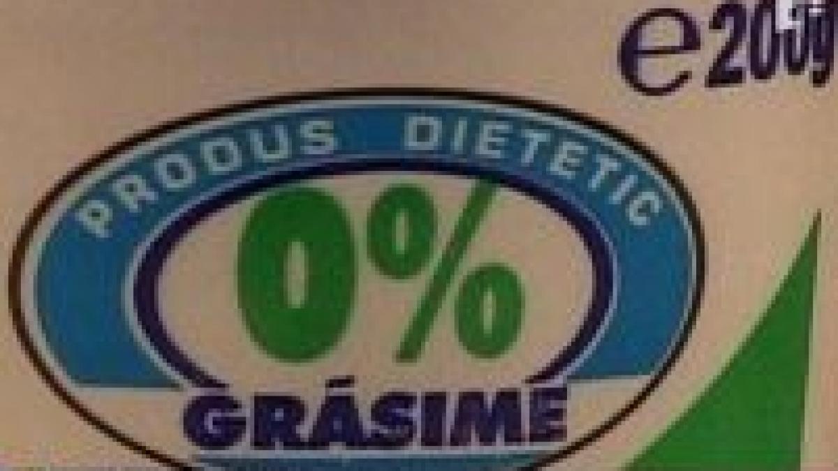 atentie produsele dietetice nu ne ajuta sa slabim