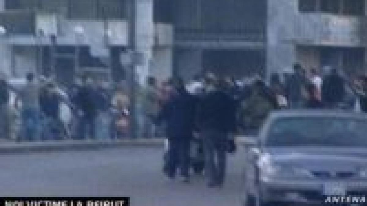 doliu national in beirut dupa proteste soldate cu 7 morti