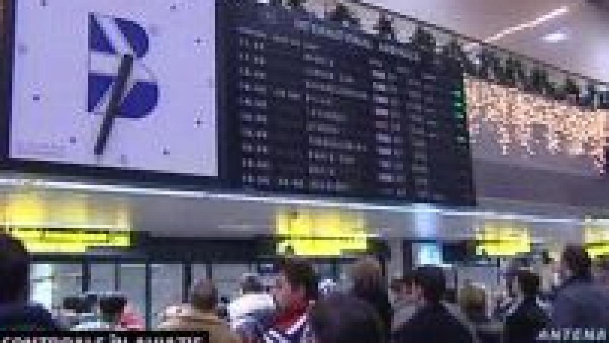 10 companii aeriene amendate pentru nerespectarea drepturilor pasagerilor