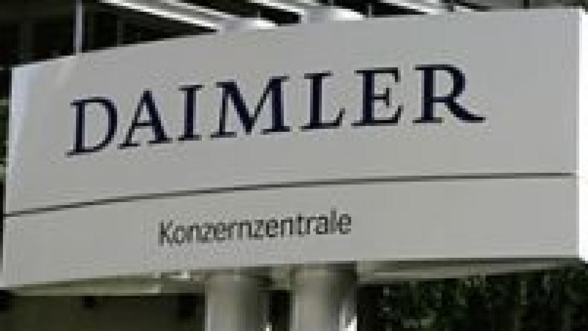 constructorul auto german daimler ag ar putea investi in romania