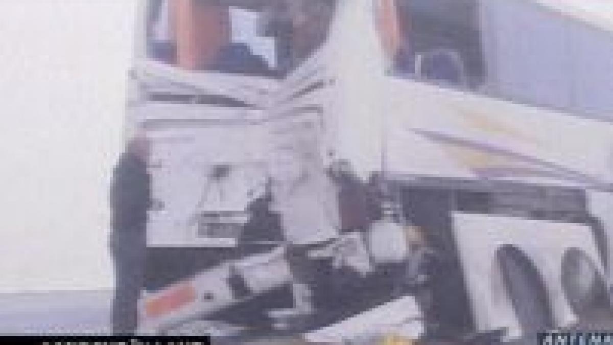 teleorman 20 de masini au fost implicate intr un accident in lant video