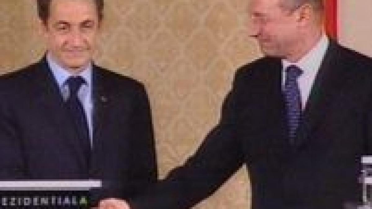 miza vizitei lui sarkozy trimiterea de trupe romanesti in ciad