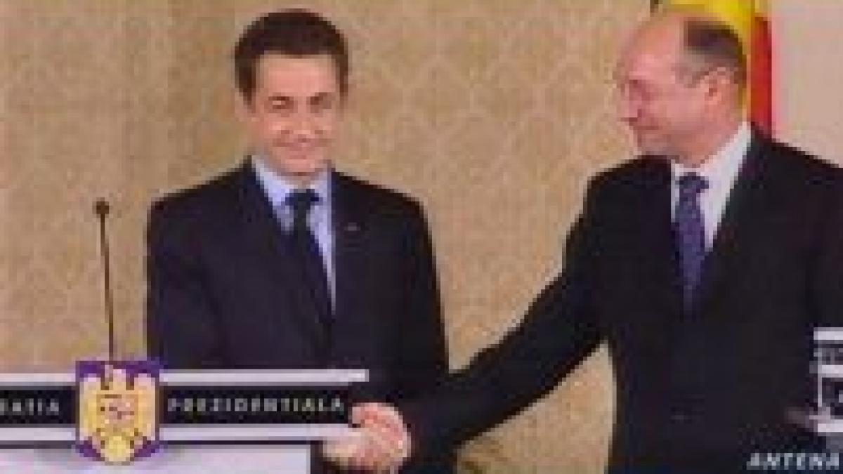 sarkozy il voi asocia pe basescu la presedintia ue