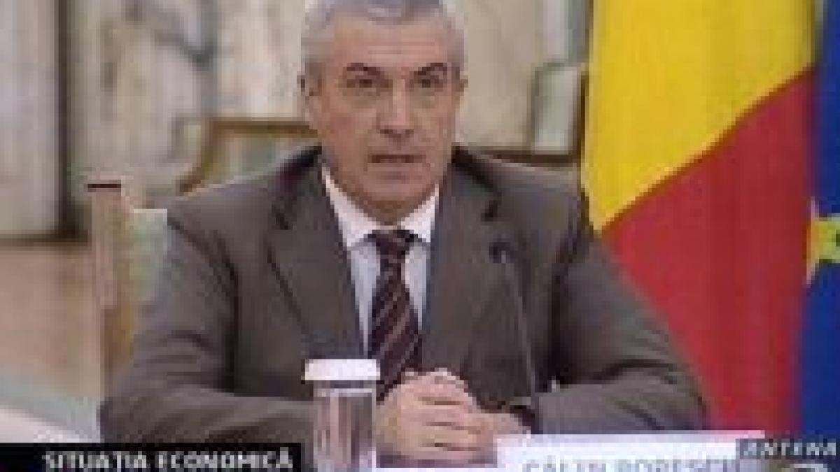 tariceanu executivul va adopta o politica economica prudenta in 2008