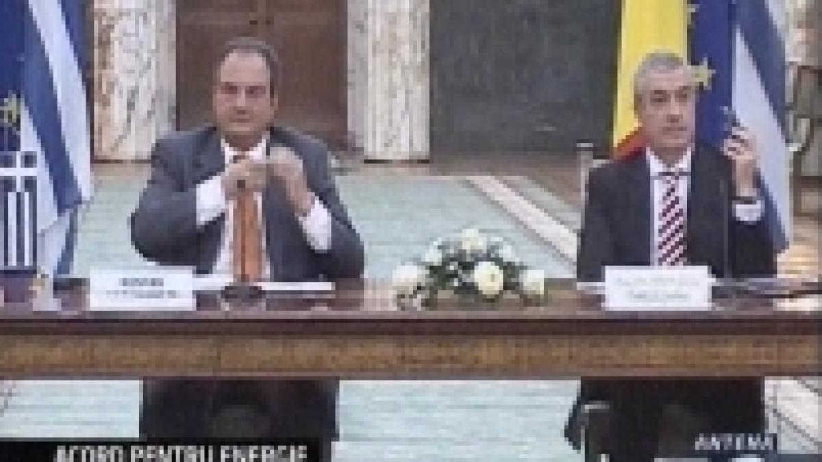 acord de cooperare romano elen in domeniul energiei