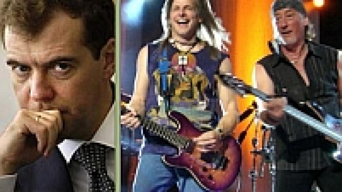 deep purple va concerta la moscova pentru presedintele gazprom