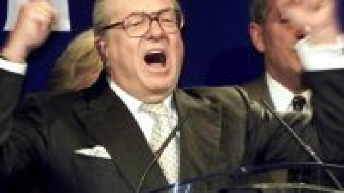 franta jean marie le pen a fost condamnat la 3 luni de inchisoare cu suspendare