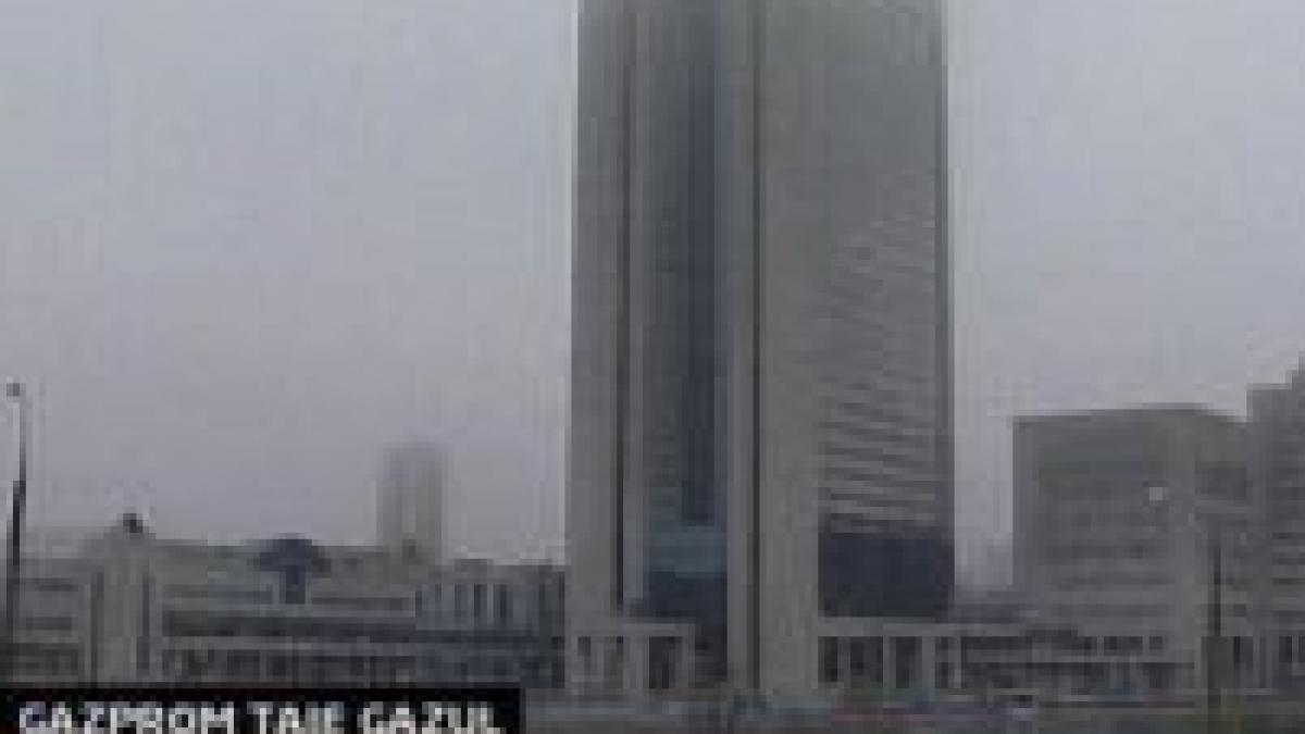 gazprom ameninta ca va taia gazul pentru ucraina