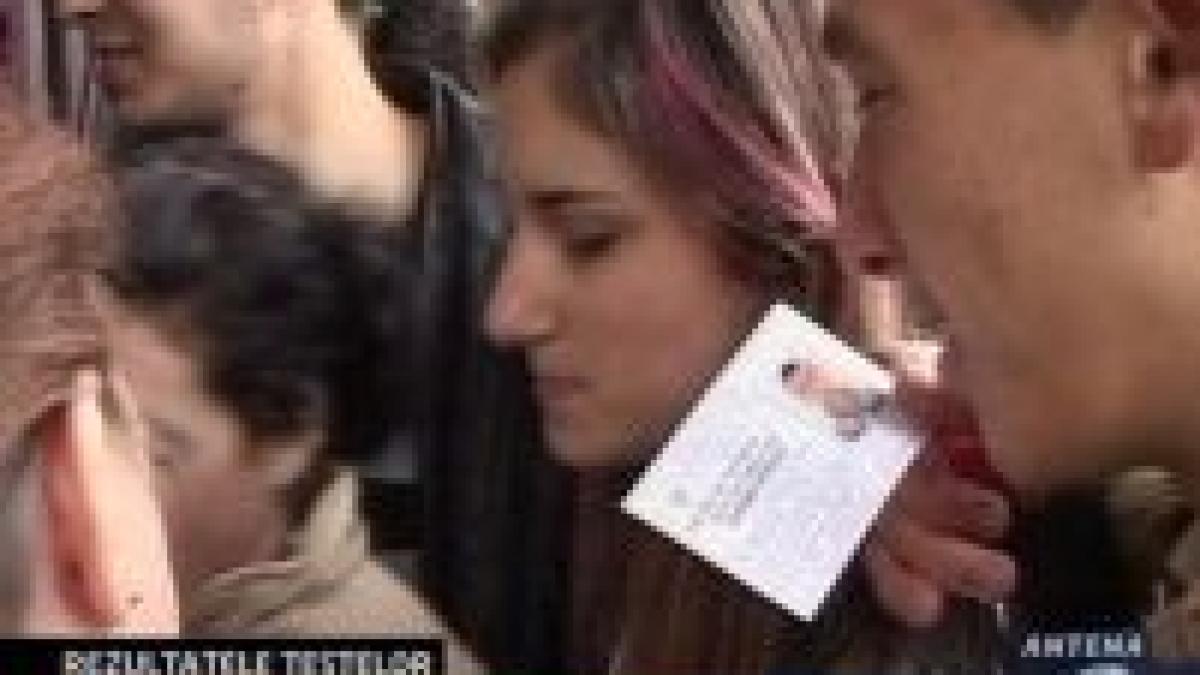 bucuresti s au afisat rezultatele sesiunii speciale a testelor nationale