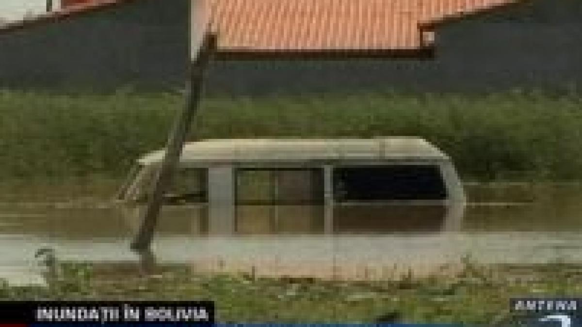 bolivia 3 000 de oameni evacuati din calea apelor video