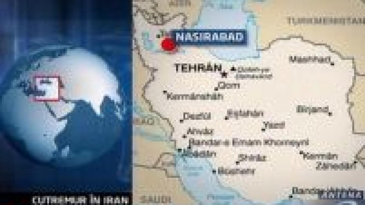 cutremur in iran 10 raniti si 70 de case avariate