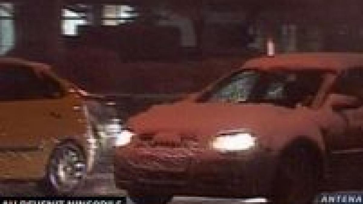 au revenit ninsorile si problemele in trafic video