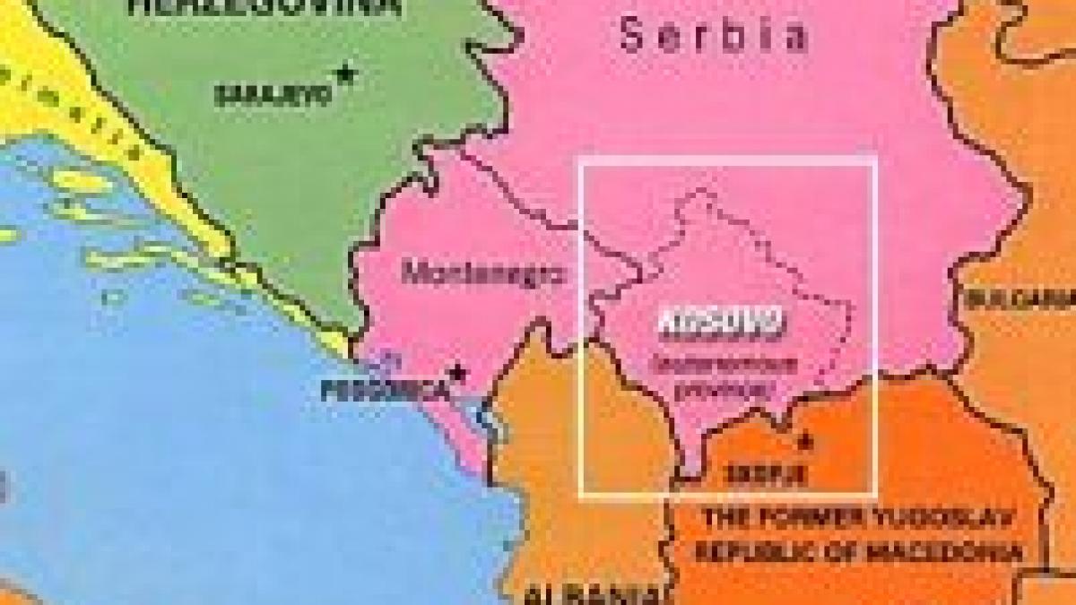 kosovo o explozie avertisment s a produs in moravita