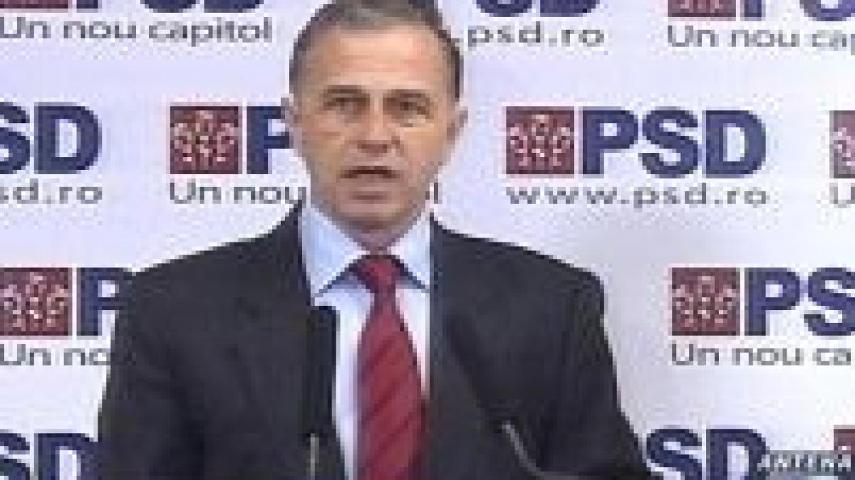 geoana psd va face tot ce depinde de el pentru ca legea uninominalului sa fie adoptata cat mai