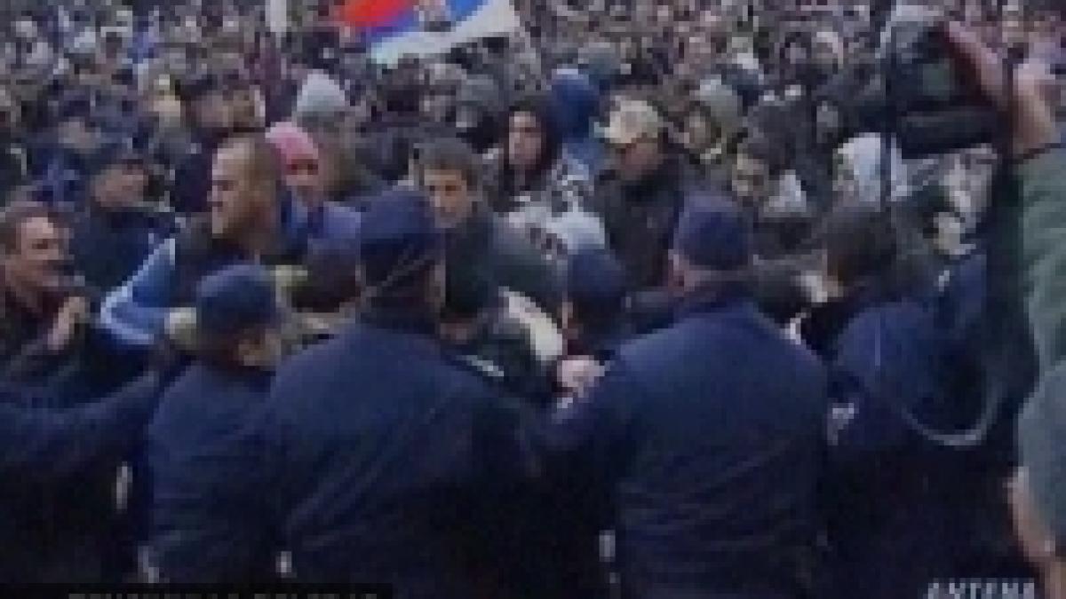 tensiuni la belgrad pe fondul iminentei proclamari a independentei kosovo