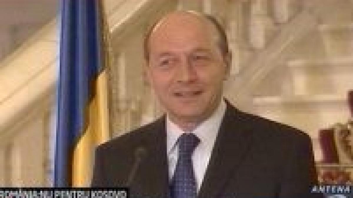traian basescu romania nu va recunoaste independenta provinciei kosovo video