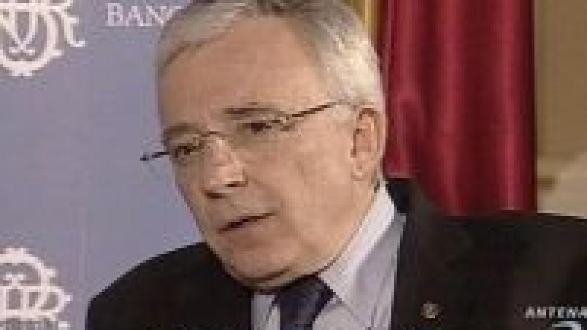 isarescu cursul leului va reveni la nivelul din 2005 2006