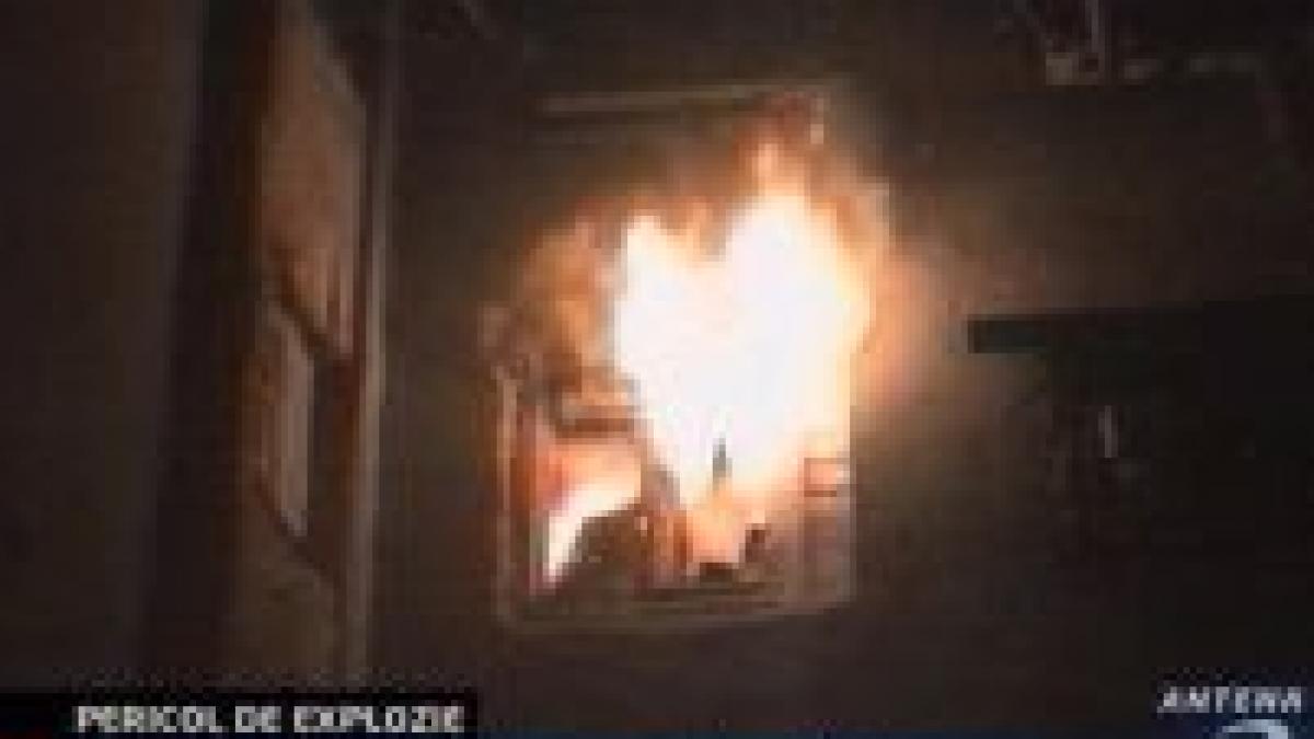 turnu severin 40 de familii evacuate din cauza unui incendiu