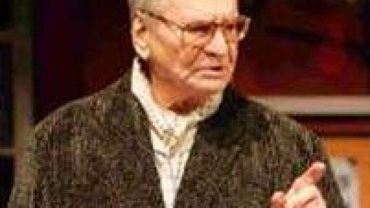 radu beligan revine pe scena teatrului national