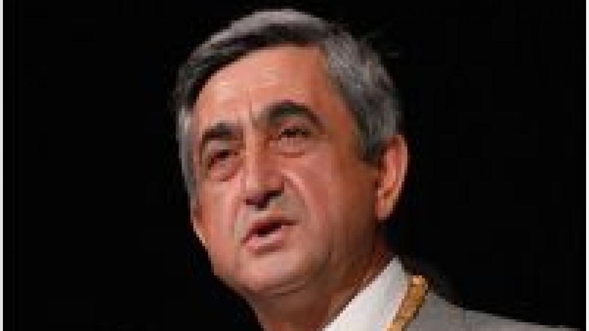 serge sarkissian a castigat alegerile prezidentiale din armenia