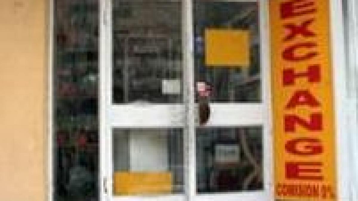 jaf armat la o casa de schimb valutar din craiova