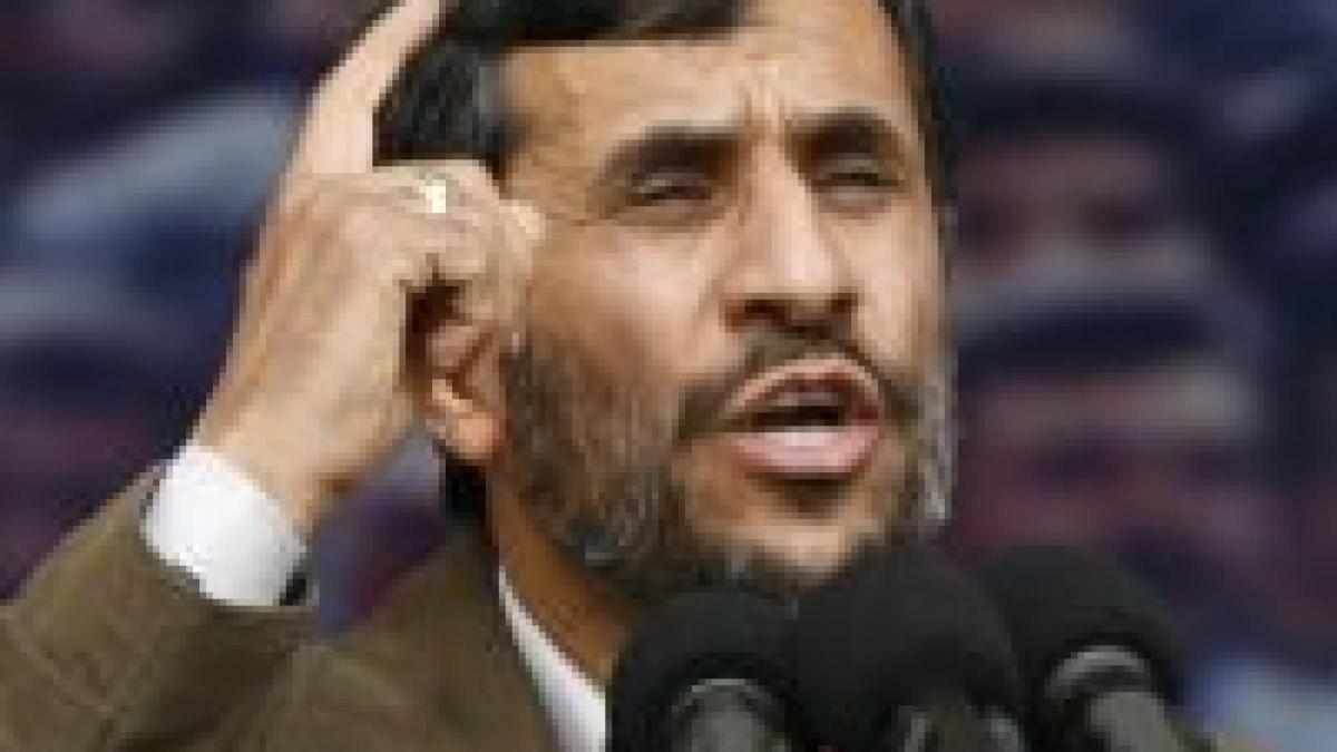 presedintele ahmadinejad a lansat noi insulte la adresa israelului