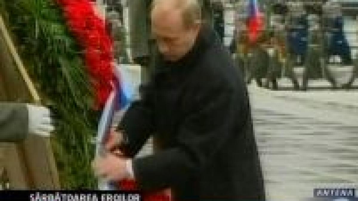 rusia a sarbatorit ziua aparatorilor patriei