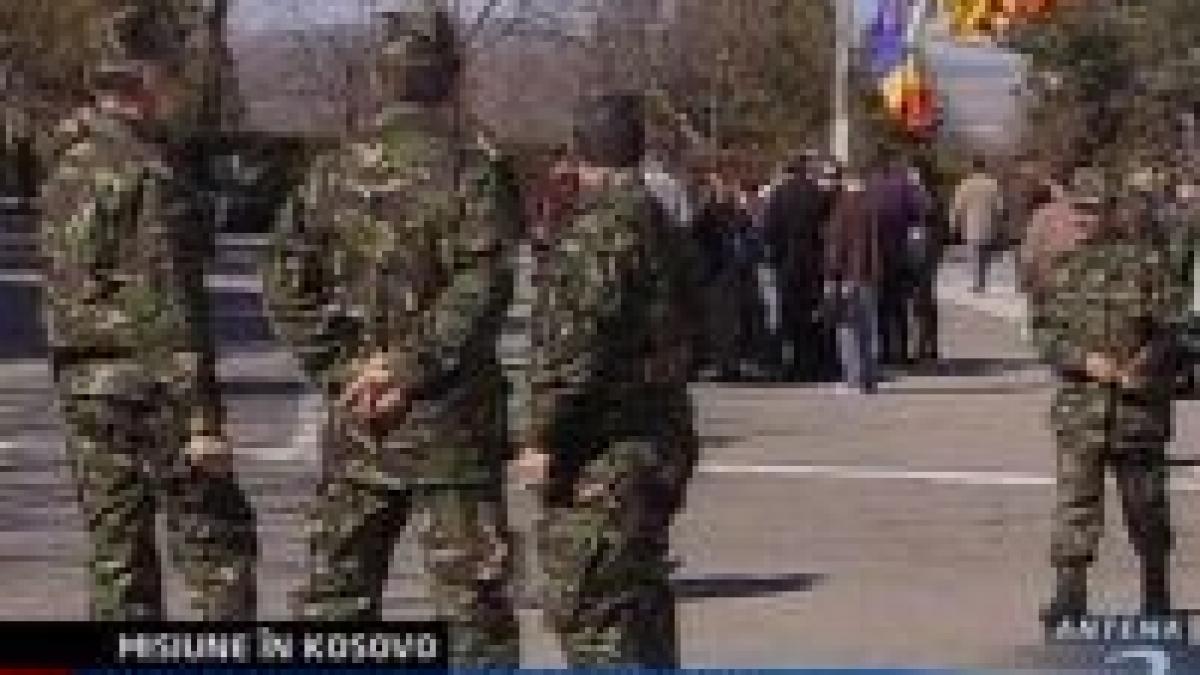 86 de infanteristi marini romani pleaca in kosovo