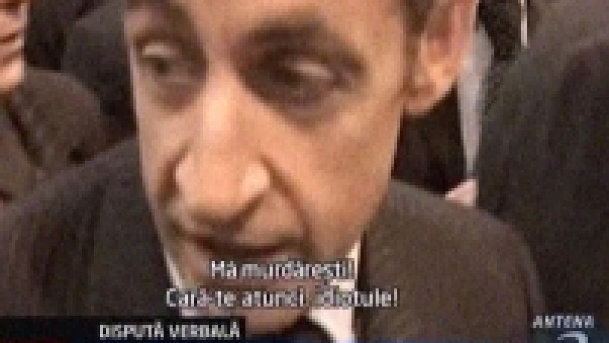 sarkozy regreta ca si a iesit din fire la salonul agricol de la paris