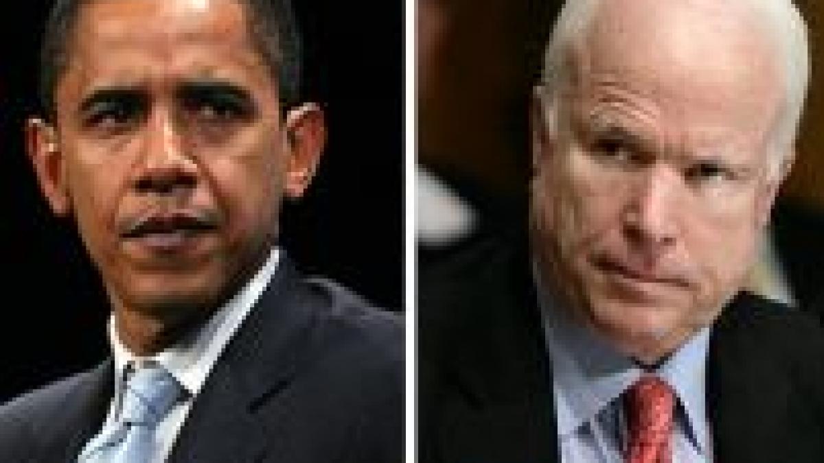 obama vs mccain atacuri dure pe tema razboiului din irak