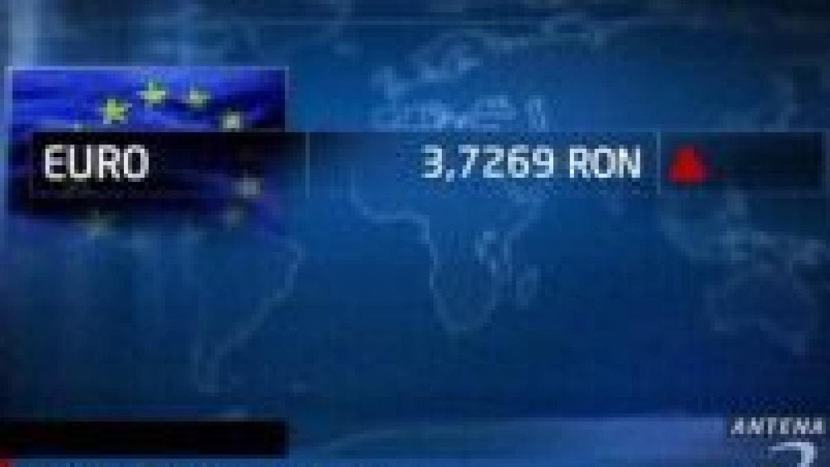 leul scade din nou 3 7269 lei pentru un euro