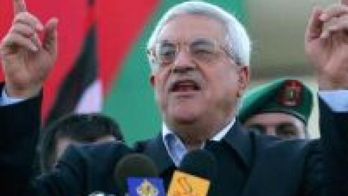 autoritatea palestiniana a suspendat orice legatura cu israelul