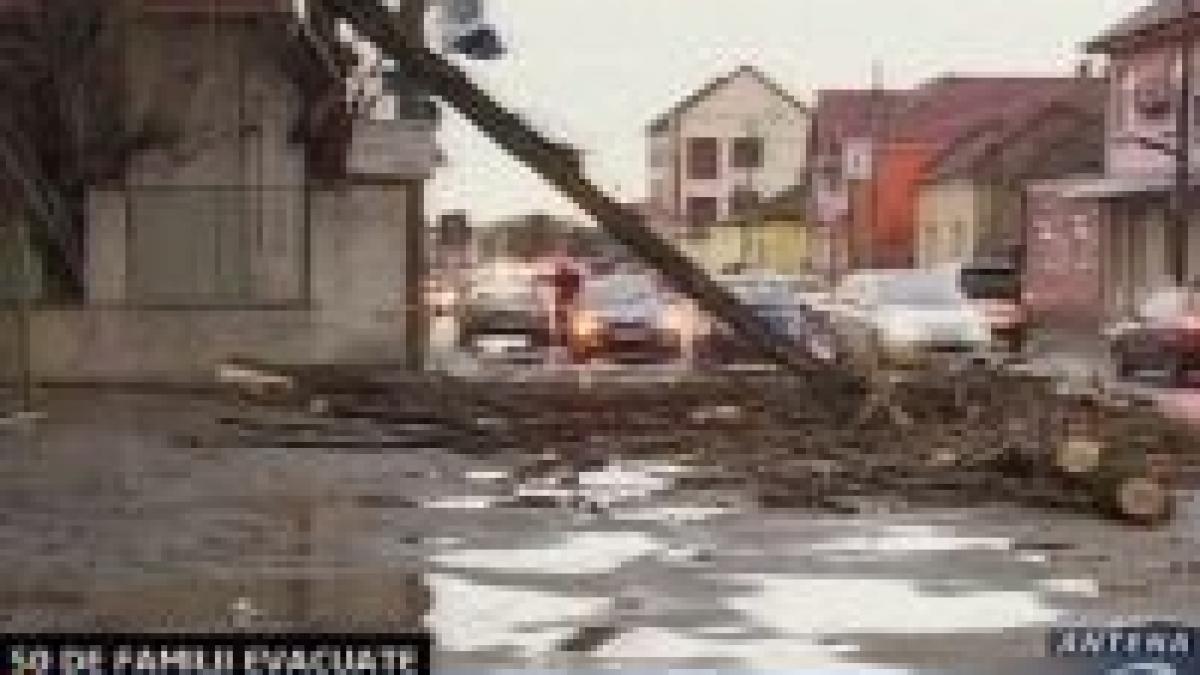 avertizarea hidrologica cu cod portocaliu a fost ridicata