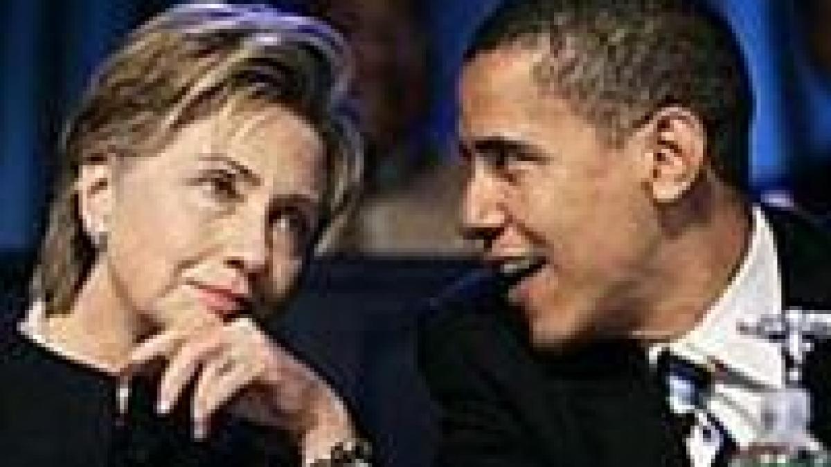 hillary clinton si barack obama promit ca vor scoate vizele pentru romani