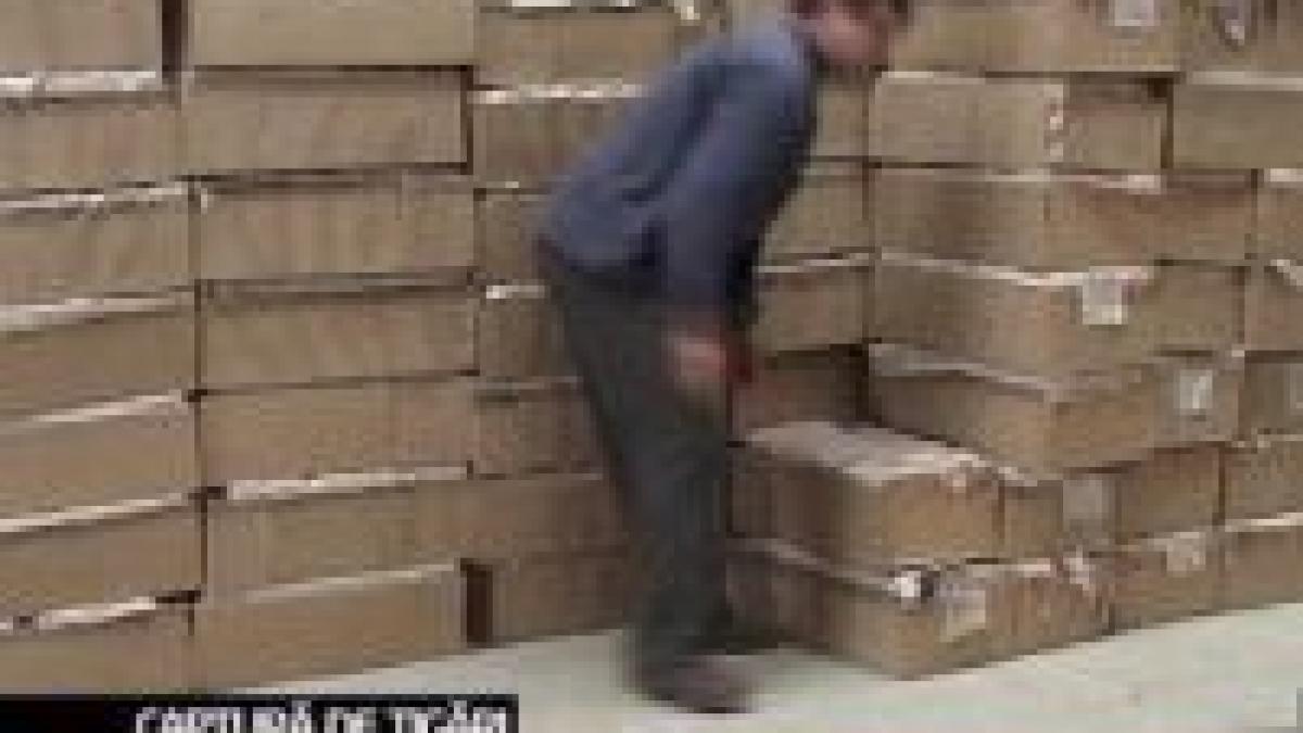 captura record a vamesilor vasluieni 300 000 de pachete de tigari video